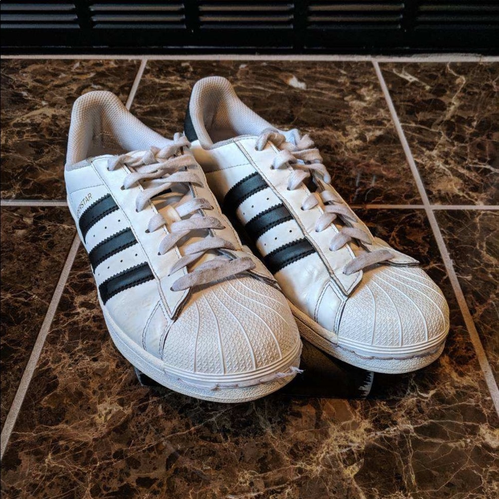 Gently used adidas superstars